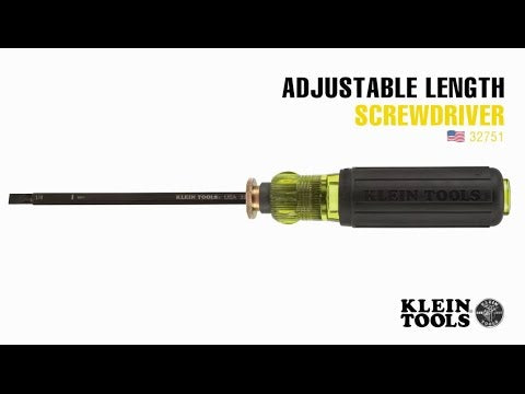 Klein Adjustable Phillips/Slotted Screwdriver