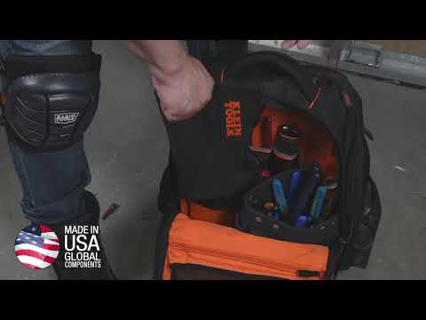 Klein Zipper Bag, Cordura Nylon Tool Pouch, 12-1/2-Inch