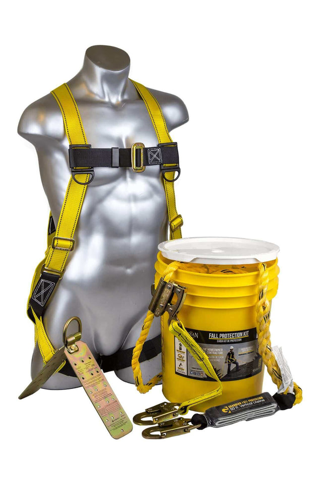 Guardian Bucket of Safe-Tie Roofer's Kit