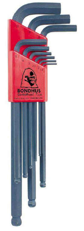 Bondhus Metric Ball End Allen Wrench Set