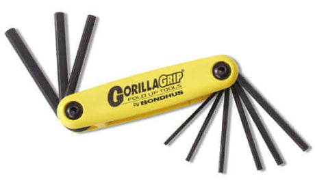 Bondhus Fold-Up SAE Allen Wrench Set