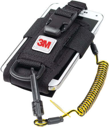 3M™ DBI-SALA® Adjustable Radio/Cell Phone Holster with Clip2Loop Coil and Micro D-Ring