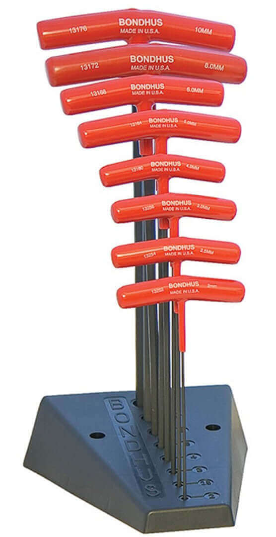 Bondhus Metric T-Handle Allen Wrench Set