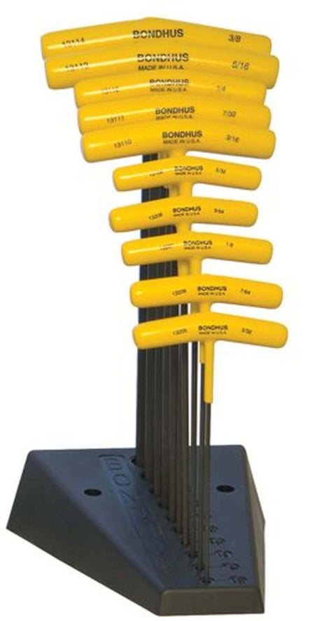 Bondhus SAE T-Handle Allen Wrench Set