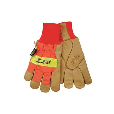 Kinco Hydroflector™ Lined Hi-Viz Waterproof Gloves