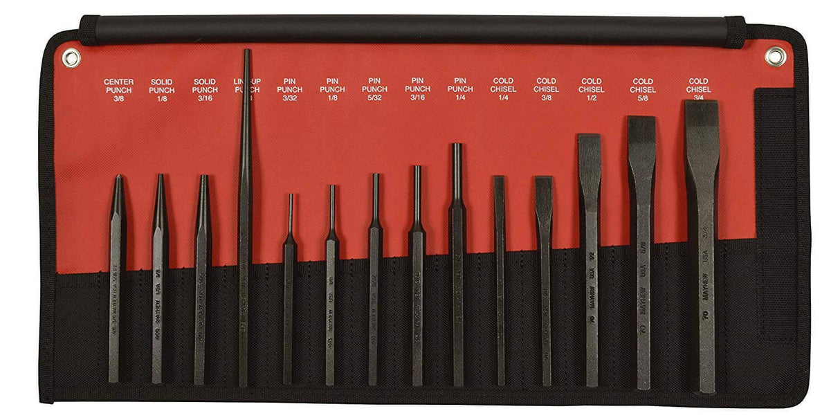 Mayhew 24 pc Pro Punch & Chisel Set