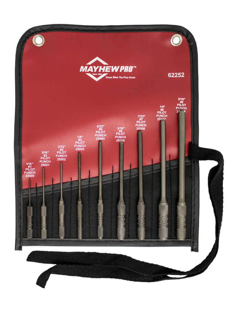 Mayhew 9 pc Pilot Punch Set