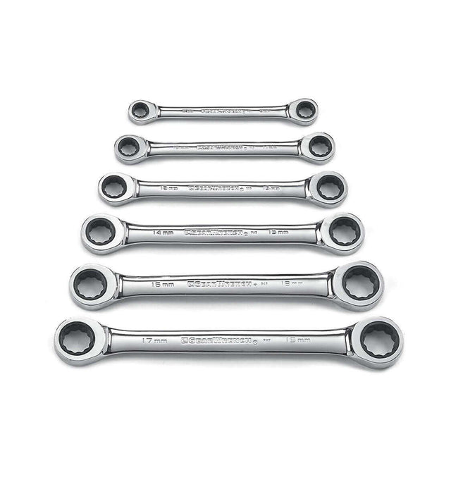 Gearwrench 6 pc Double Ended Metric Wrench Set