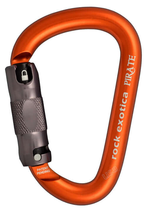 Rock Exotica Pirate Triple-Lock Aluminum Carabiner