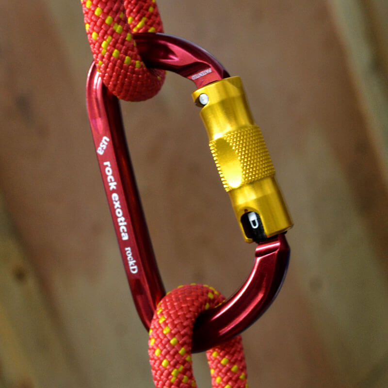 Rock Exotica Twist-Lock Aluminum Carabiner