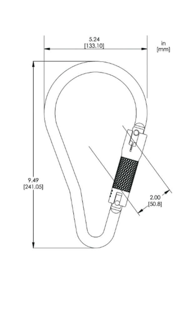 Large Material Handling Carabiner