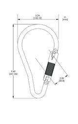 Large Material Handling Carabiner