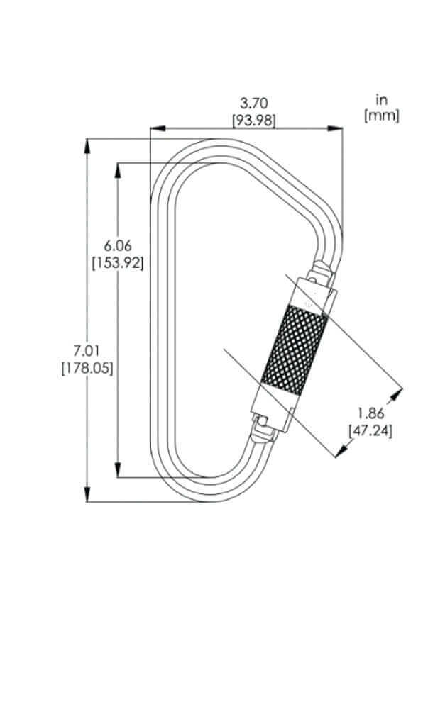 Medium Material Handling Carabiner