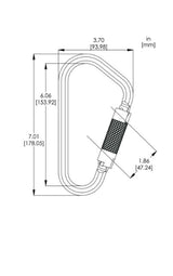 Medium Material Handling Carabiner