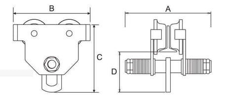 Push Beam Trolley (OZ)