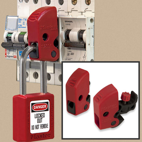 Master Lock Miniature Circuit Breaker Lockout