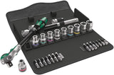 Wera Zyklop SAE Socket Set, 1/2" drive, 28 pc
