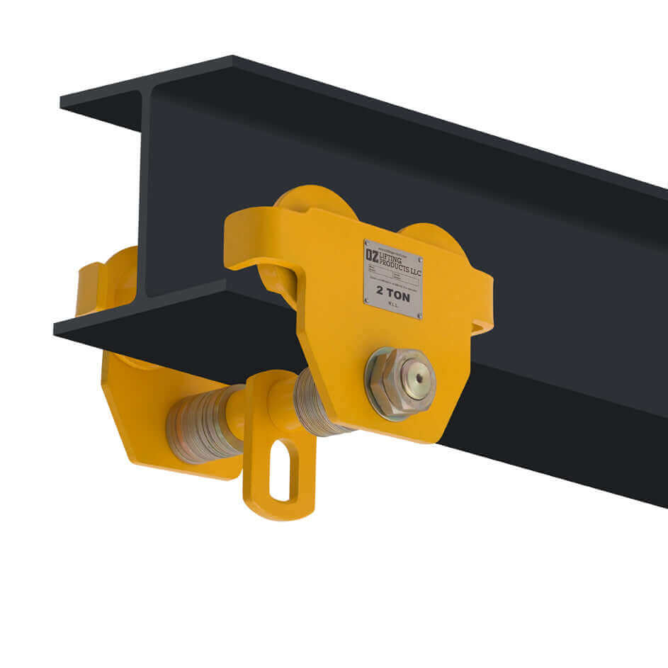 Oz Push Beam Trolley Dakota Riggers & Tool Supply, Inc.